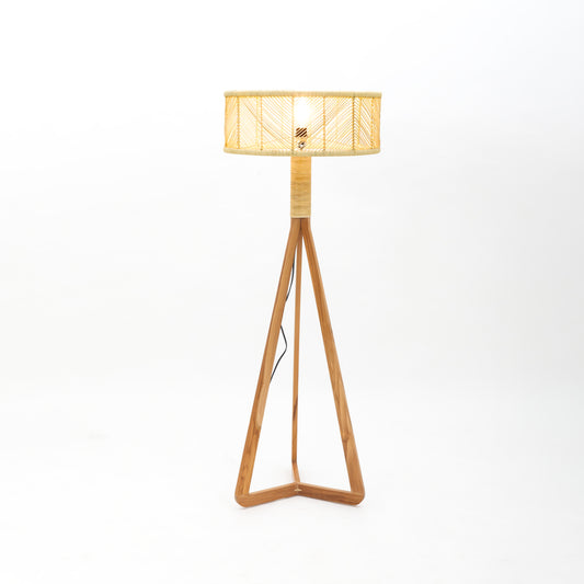 Mahina Floor Lamp with Pitrit Shade